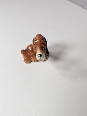 Hillbilly Hound Porcelian Figurine